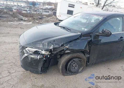 2025 Nissan Sentra S z USA, uszkodzony, nr VIN 3N1AB8BV0SY399655